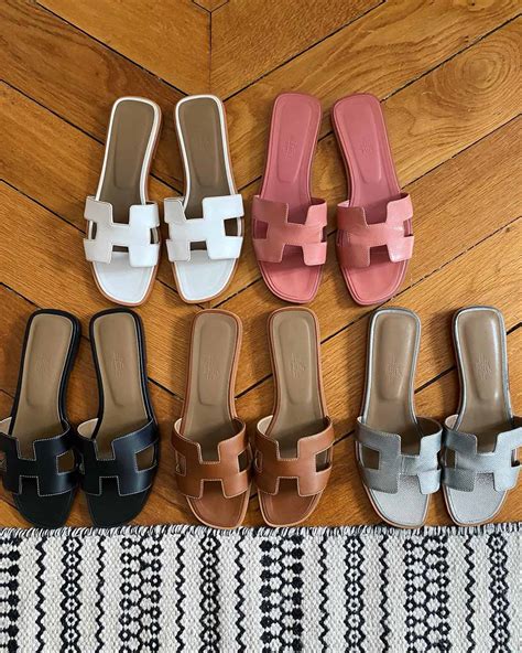 hermes orans|Hermes oran sandal size chart.